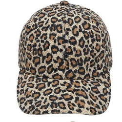 Leopard Print Baseball Cap