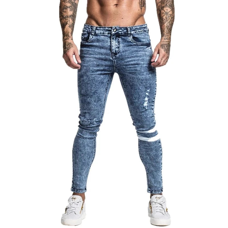 Slim Fit Ripped Skinny Jeans