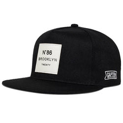 BROOKLYN Faux Suede Snapback