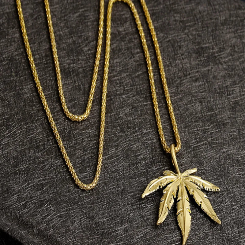 Leaf Charm Necklace