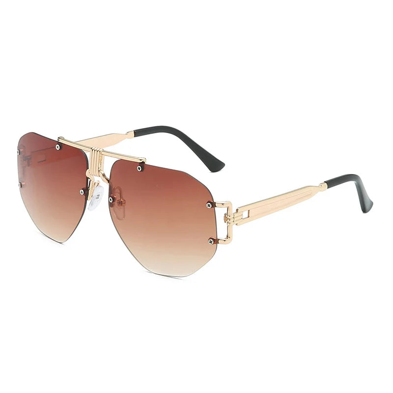 Gold Frame Sunglasses