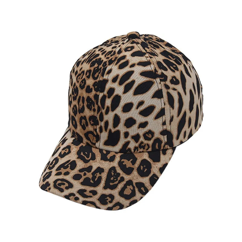 Leopard Print Baseball Cap