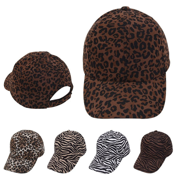 Leopard Print Baseball Cap