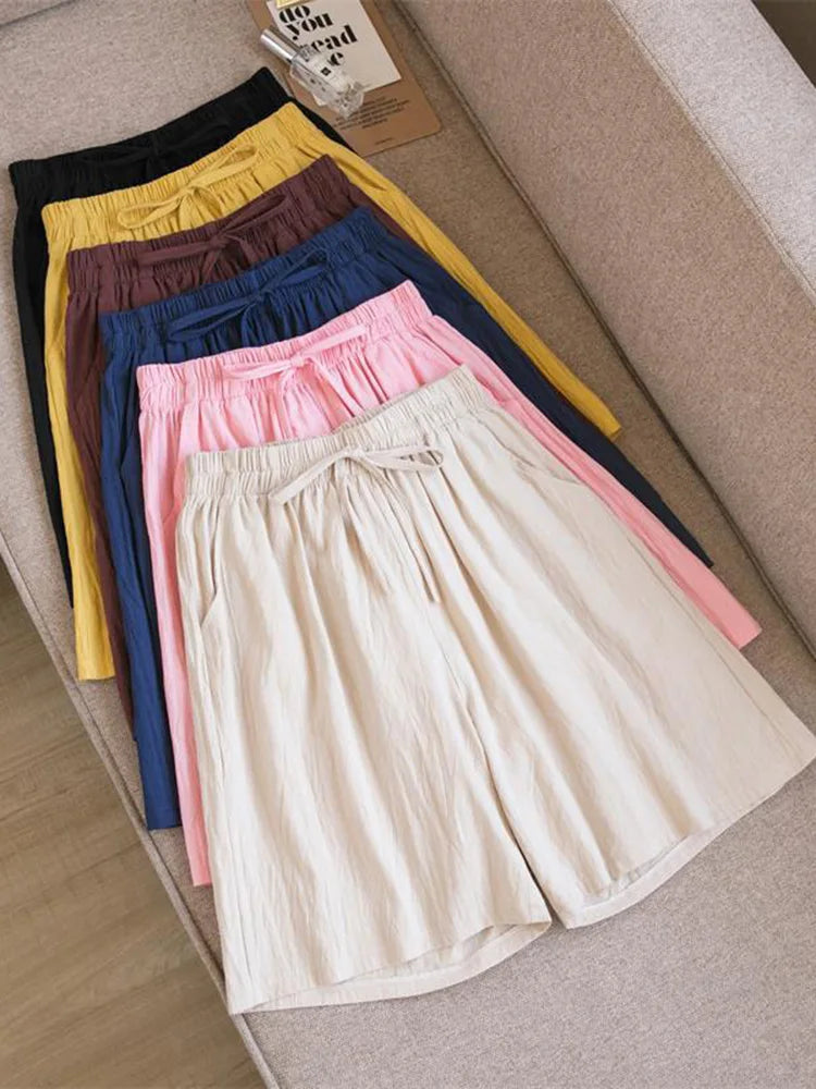 Summer Cotton Shorts