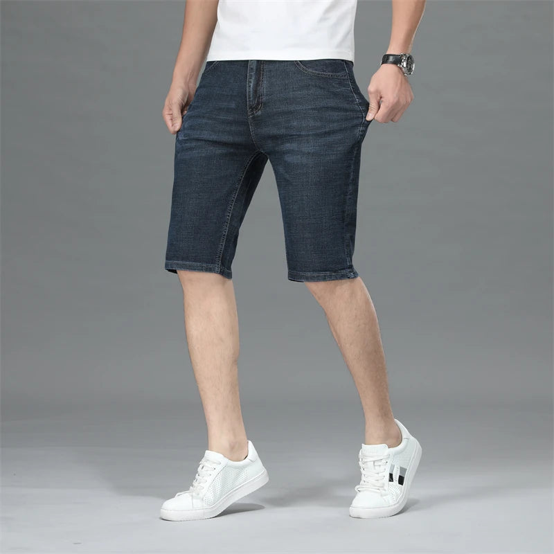 Casual Classic Straight Denim Shorts