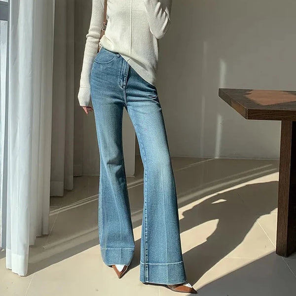 Korean Style Bootcut Jeans