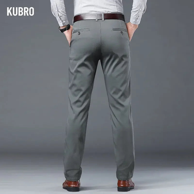 Smart Casual Loose Straight Pants