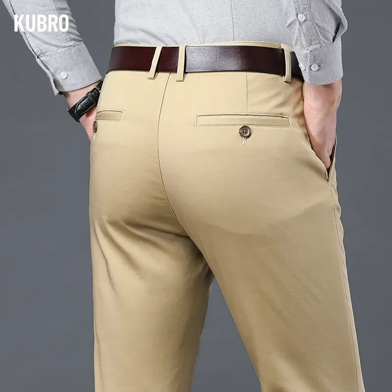 Smart Casual Loose Straight Pants