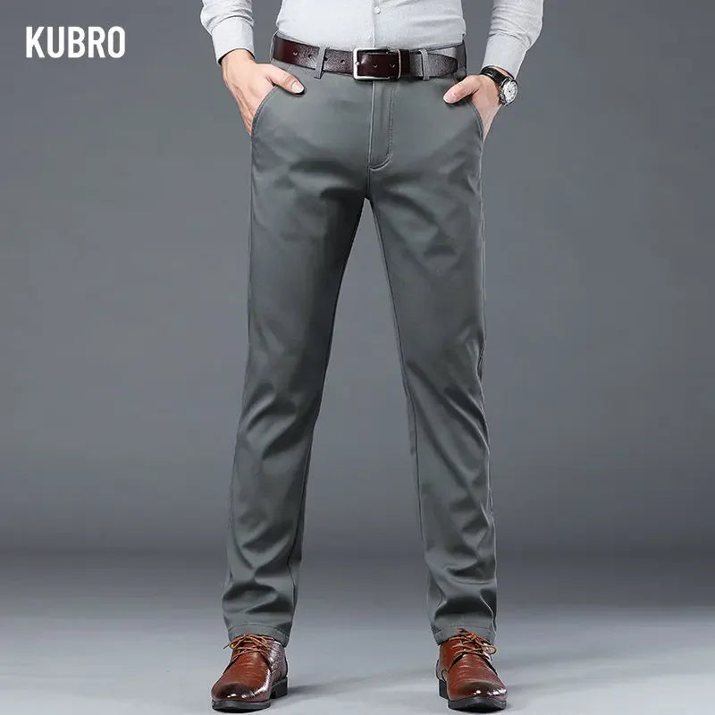 Smart Casual Loose Straight Pants