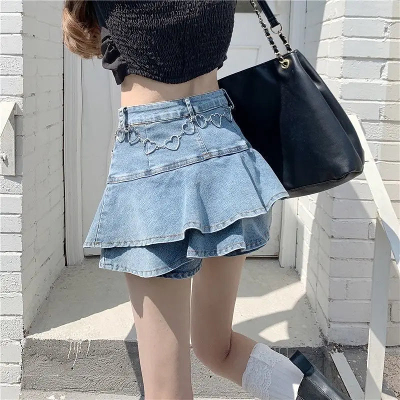 Mini Denim Skirt