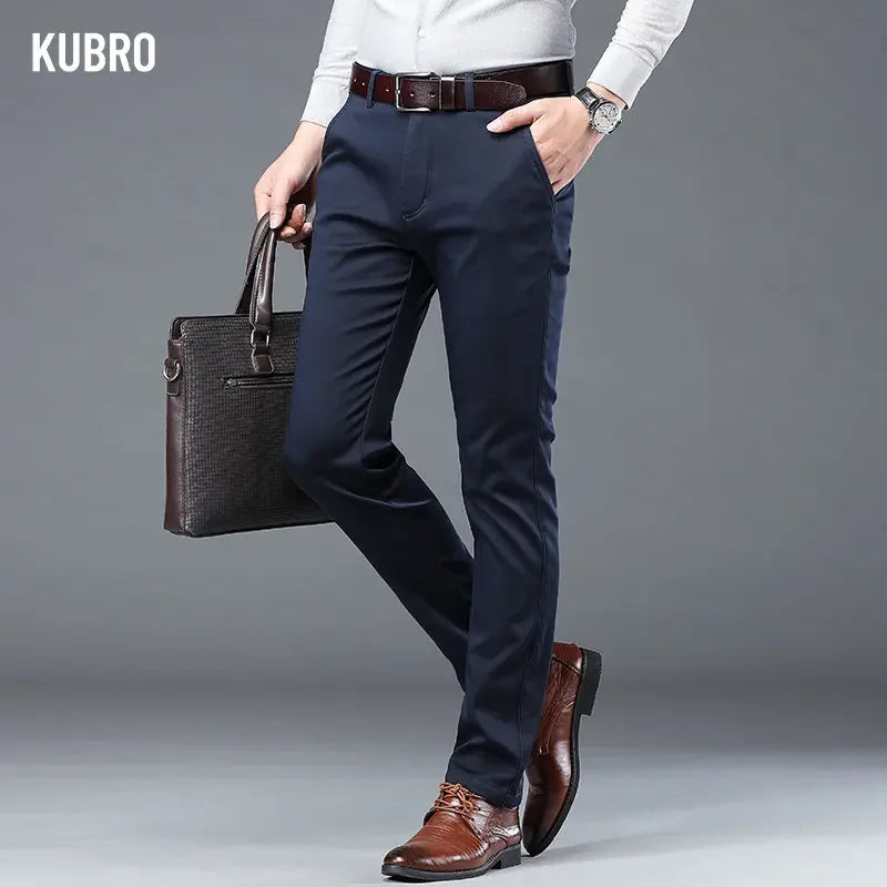 Smart Casual Loose Straight Pants