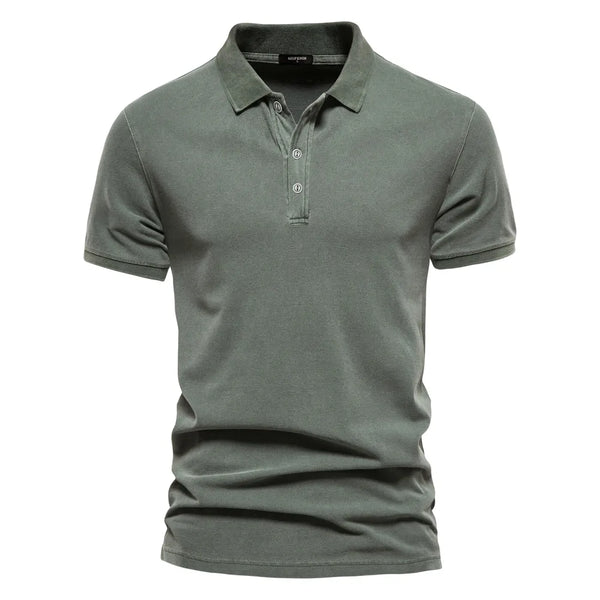 Casual Short Sleeve Polo Shirt