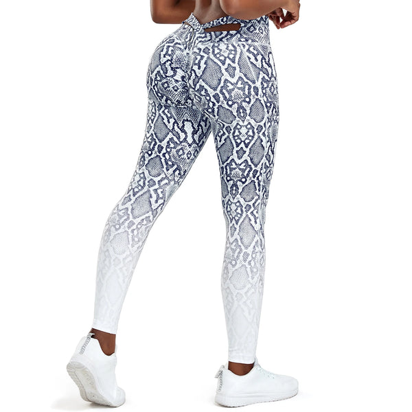 Gradient Print Yoga Leggings